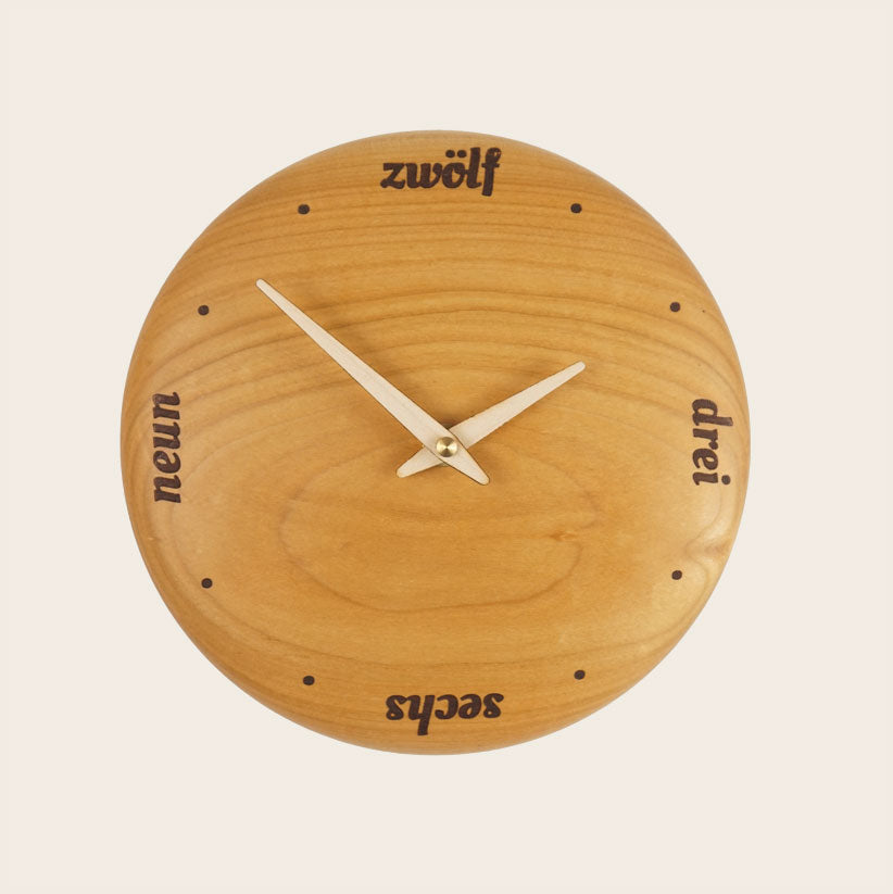 Holz Wanduhr Giocoso