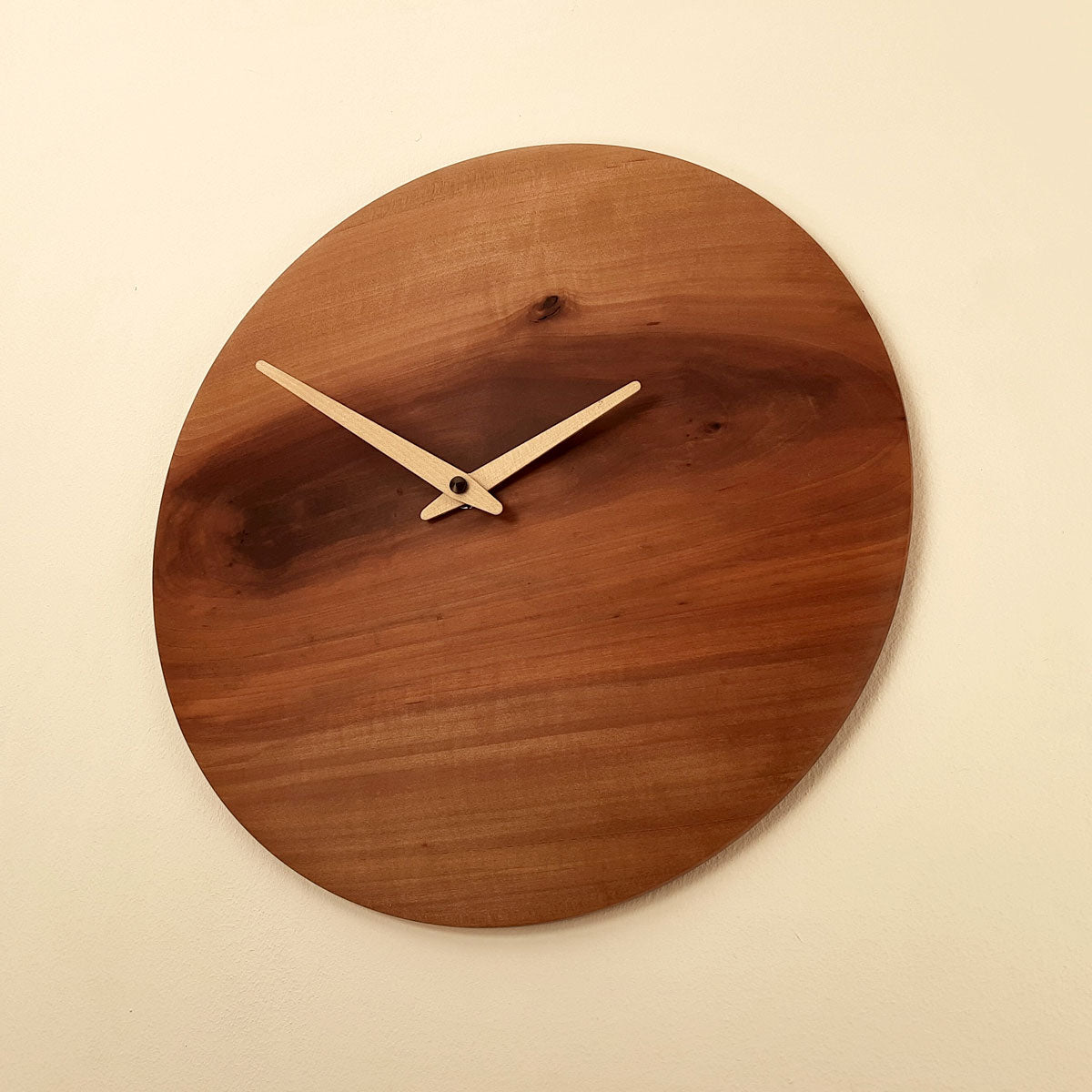 Holz Wanduhr Apfel