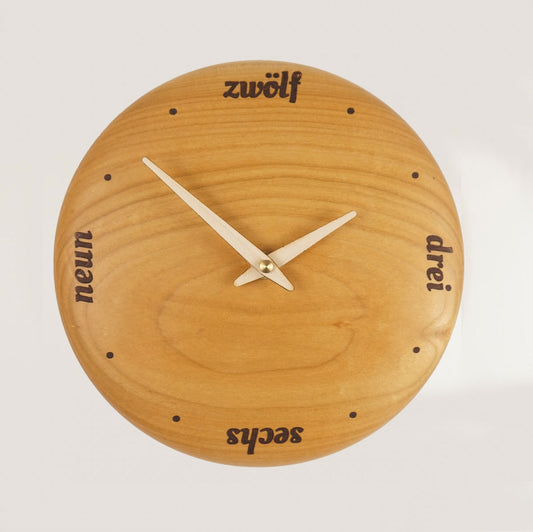 Holz Wanduhr Giocoso