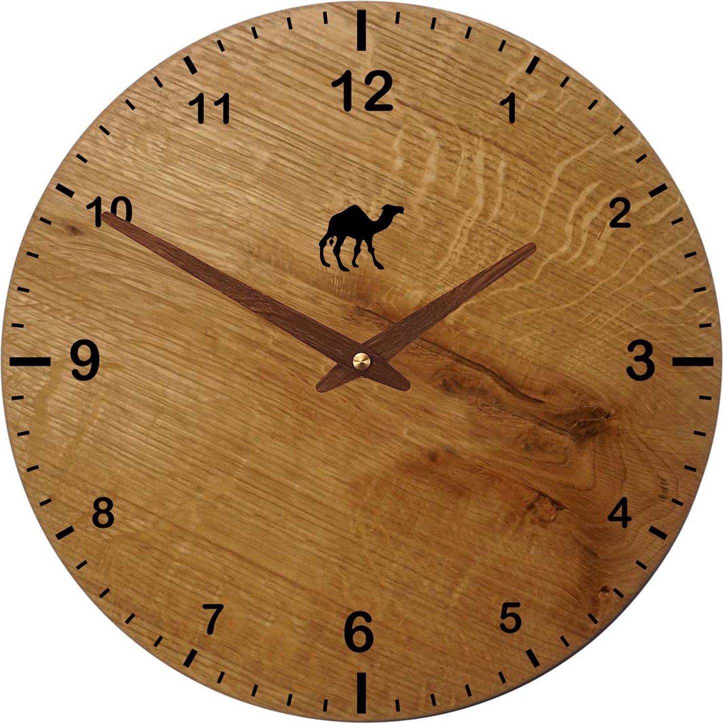 Holz Wanduhr für Kinder - ca. 20-22 cm